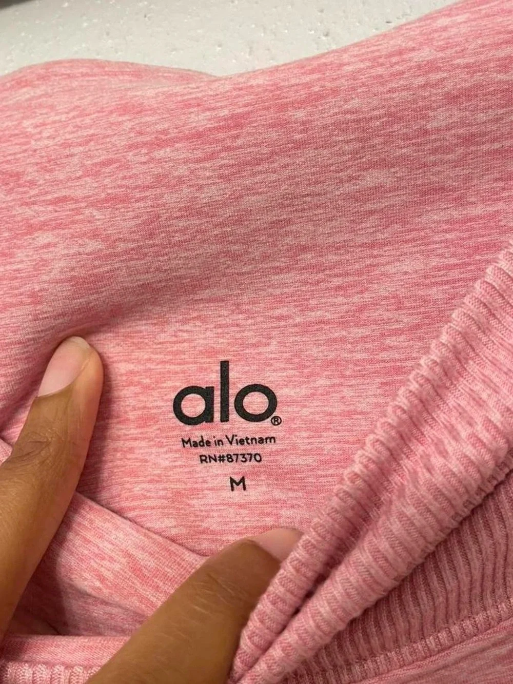 ALO Yoga Goddess Pink Ruched Leggings
